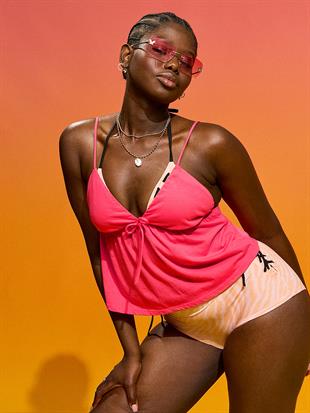 Dream Jersey Babydoll Askılı Bluz