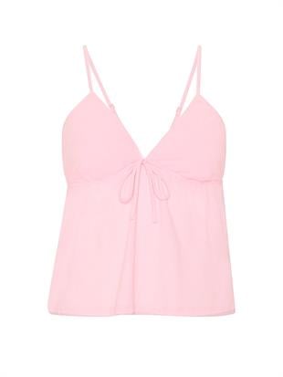 Dream Jersey Babydoll Askılı Bluz