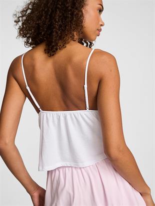 Dream Jersey Babydoll Askılı Bluz