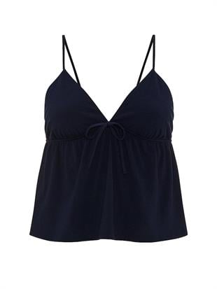 Dream Jersey Babydoll Askılı Bluz