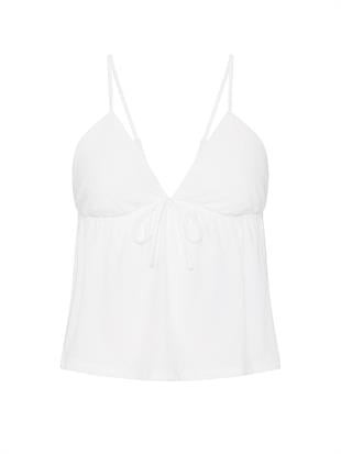 Dream Jersey Babydoll Askılı Bluz