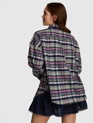 Düğmeli Pijama Üstü