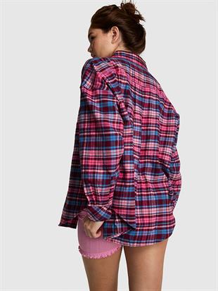 Düğmeli Pijama Üstü