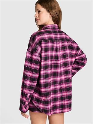 Düğmeli Pijama Üstü