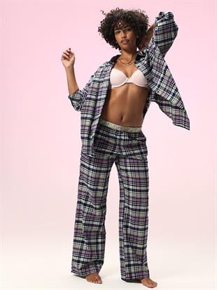 Düğmeli Pijama Üstü