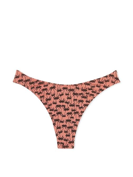 Esnek Pamuklu Derin Bacak Kesim Scoop Tanga