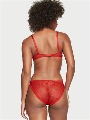 Esnek Pamuklu Derin Bacak Kesimli Brief Külot