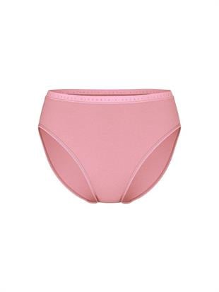 Esnek Pamuklu Derin Bacak Kesimli Brief Külot