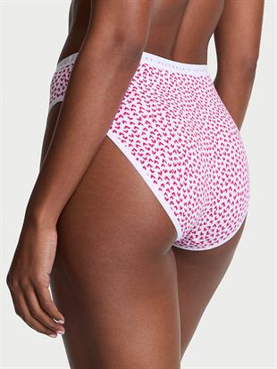 Esnek Pamuklu Derin Bacak Kesimli Brief Külot