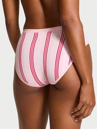 Esnek Pamuklu Derin Bacak Kesimli Brief Külot