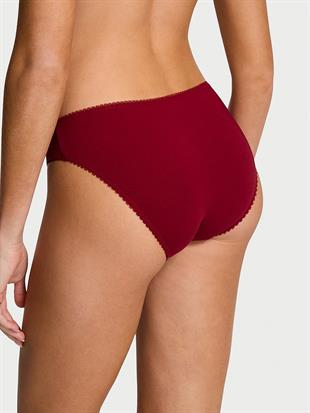 Esnek Pamuklu Işıltılı Bikini Külotu