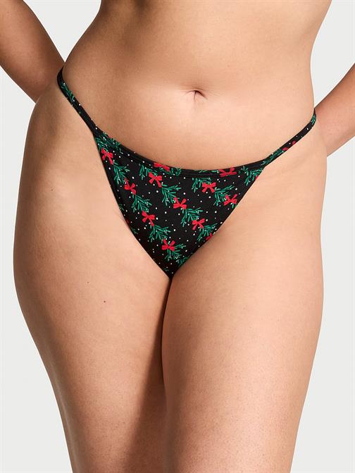 Esnek Pamuklu V-String Külot