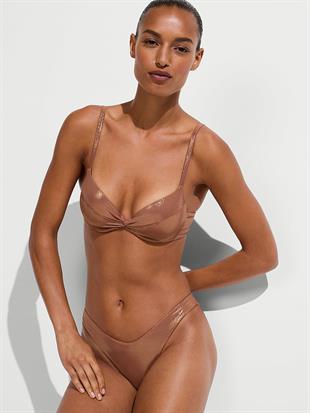Essential Büzgülü Push-Up Bikini Üstü