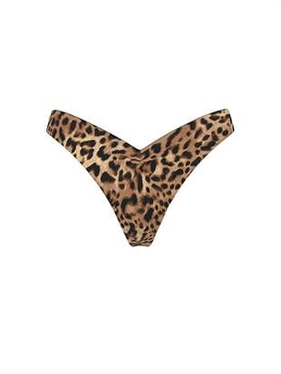 Essential Büzgülü Tanga Bikini Altı