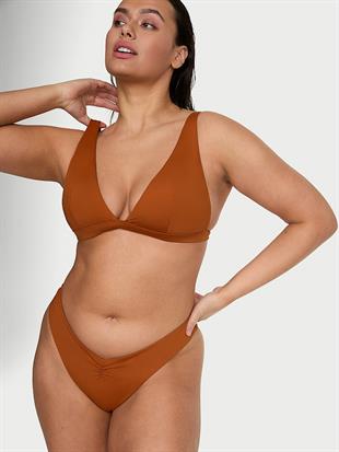 Essential Büzgülü Tanga Bikini Altı