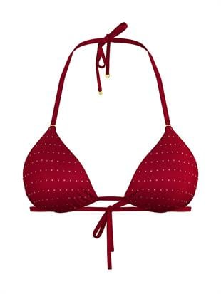Essential Diamanté Üçgen Bikini Üstü