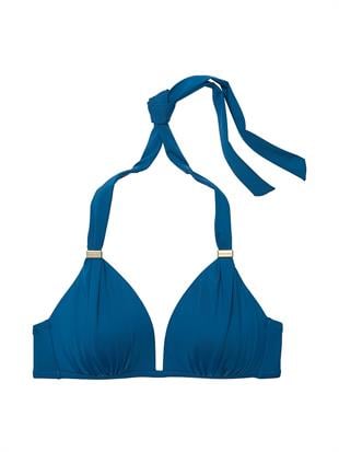 Essential Harlow Halter Yaka Push-Up Bikini Üstü