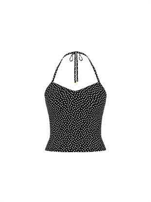 Essential Scoop Halter Tankini Üst