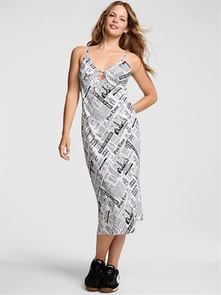 Fall in Love Midi Elbise