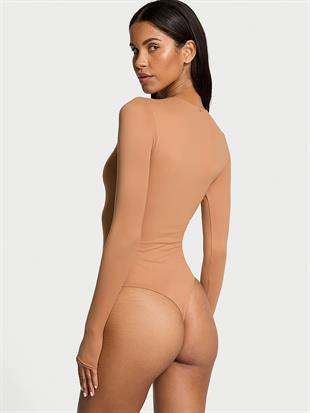 FeatherSoft™ Alttan Çıtçıtlı Uzun Kollu Body