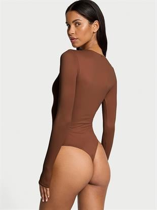 FeatherSoft™ Alttan Çıtçıtlı Uzun Kollu Body