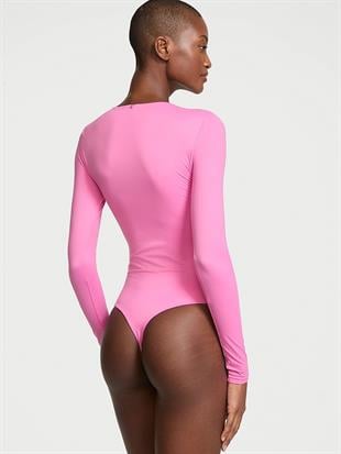 FeatherSoft™ Alttan Çıtçıtlı Uzun Kollu Body