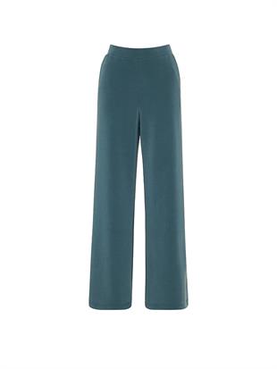Featherweight Örme Bol Paça Pantolon
