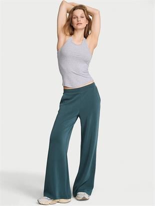 Featherweight Örme Bol Paça Pantolon