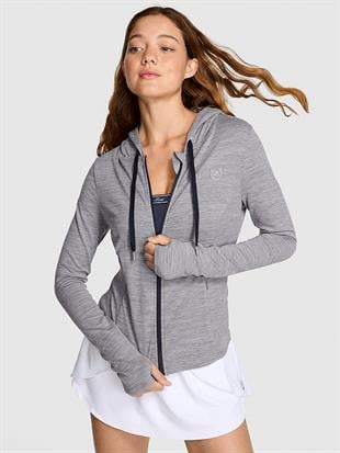 Fermuarlı Kapüşonlu Sweatshirt