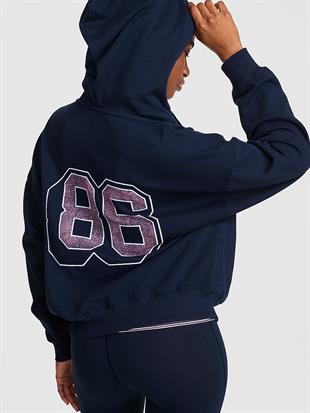 Fermuarlı Kapüşonlu Sweatshirt