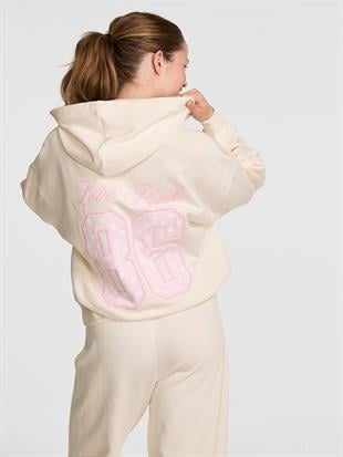 Fermuarlı Kapüşonlu Sweatshirt