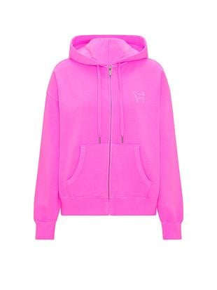 Fermuarlı Kapüşonlu Sweatshirt