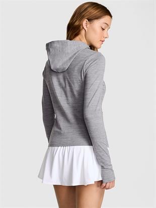 Fermuarlı Kapüşonlu Sweatshirt