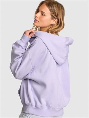Fermuarlı Kapüşonlu Sweatshirt