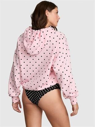 Fermuarlı Kapüşonlu Sweatshirt