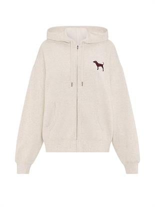 Fermuarlı Kapüşonlu Sweatshirt