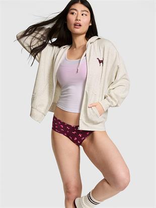 Fermuarlı Kapüşonlu Sweatshirt