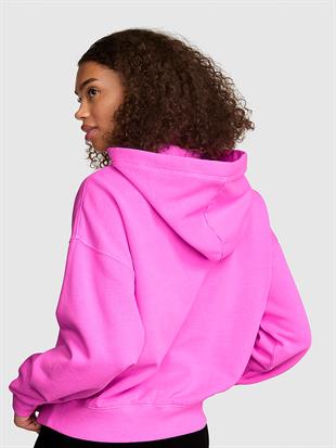 Fermuarlı Kapüşonlu Sweatshirt