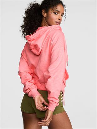 Fermuarlı Kapüşonlu Sweatshirt