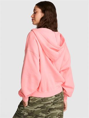 Fermuarlı Kapüşonlu Sweatshirt