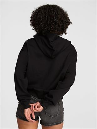 Fermuarlı Kapüşonlu Sweatshirt
