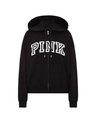 Fermuarlı Kapüşonlu Sweatshirt