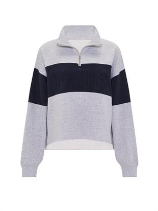 Fermuarlı Sweatshirt