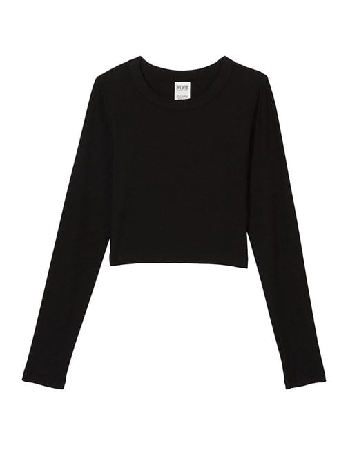 Fitilli Uzun Kollu Crop
