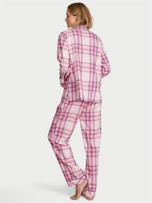 Flanel Uzun Pijama Takımı