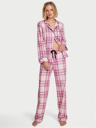 Flanel Uzun Pijama Takımı