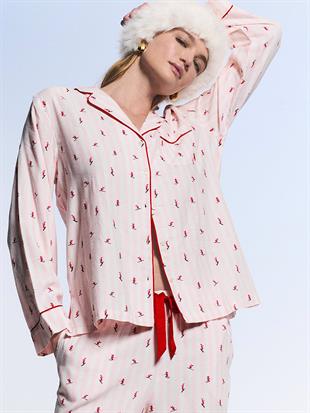 Flanel Uzun Pijama Takımı