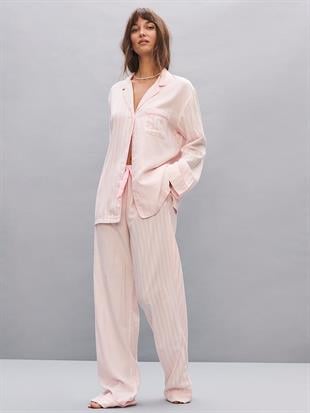 Flanel Uzun Pijama Takımı