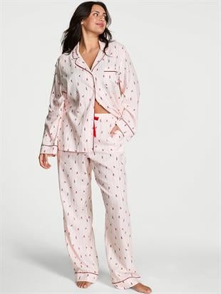 Flanel Uzun Pijama Takımı