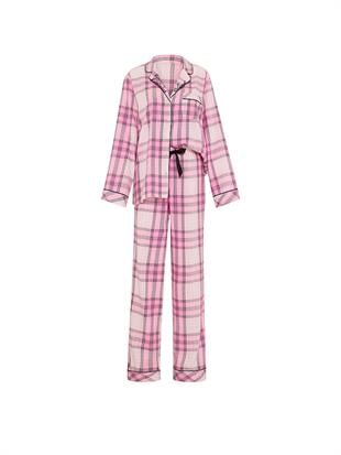 Flanel Uzun Pijama Takımı